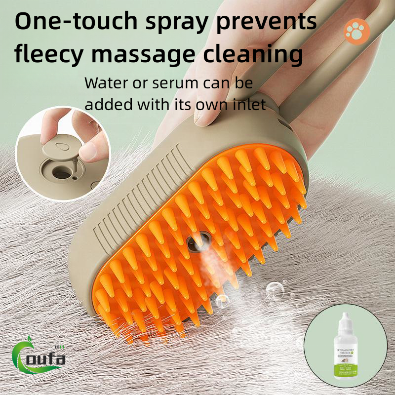 Pet Grooming Brush Self Cleaning Automatically Dog Cat Slicker Brush Remove Dog Hairs Pet Comb