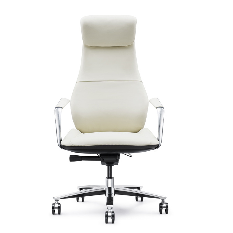 Racing Computer Gaming Chair Swivel Boss Chair High Back PU Leather High Quality Real Leather 1 Piece Office Chair Guangdong JNS