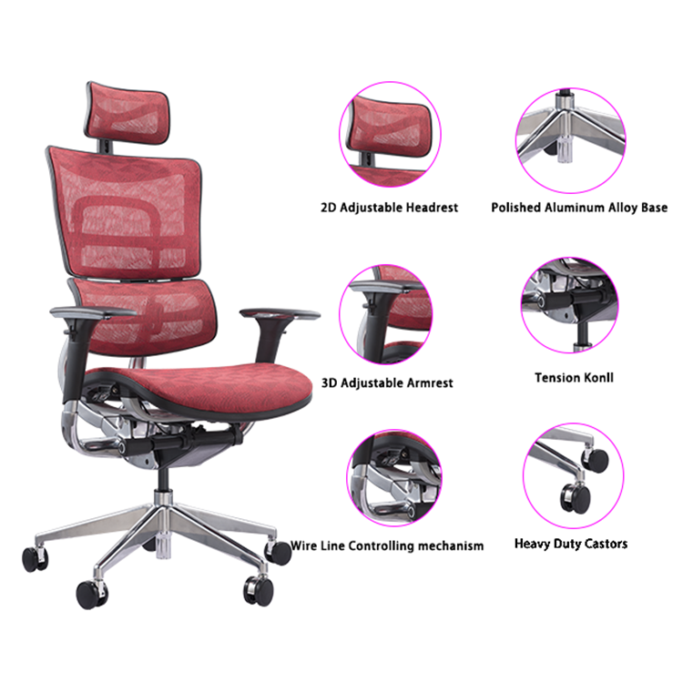 JNS 801 ergonomic computer gamer chair for office furniture and commercial furniture