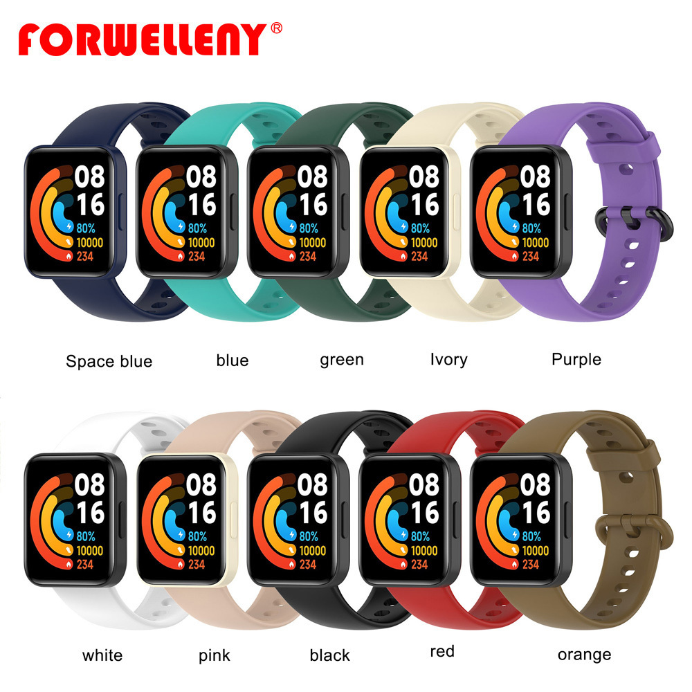 Factory selling Redmi watch 2 mi watch 2 lite  silicone Watch Strap