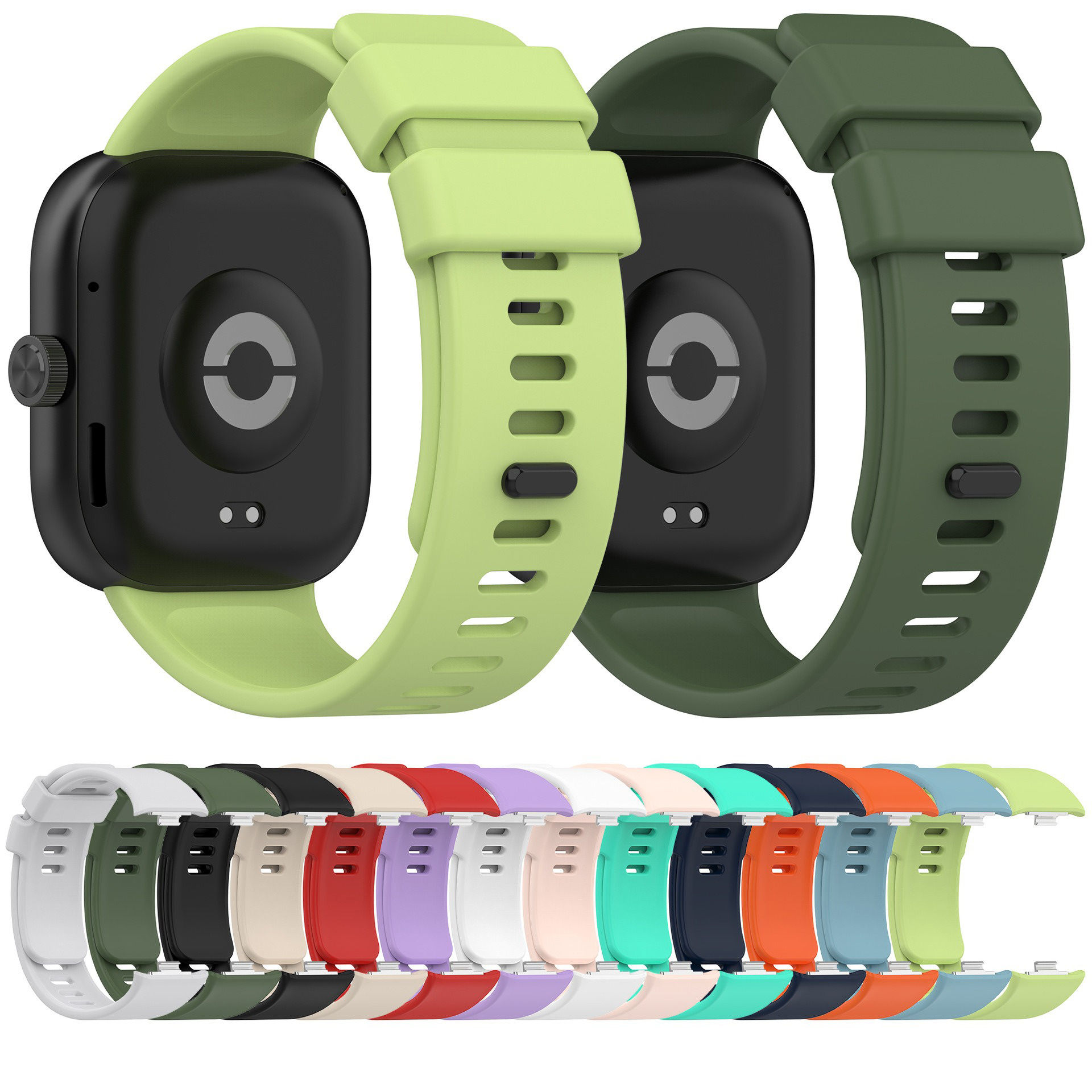 New product rubber Silicone redmi watch 4 sport smart watch Bracelet straps for xiaomi mi band 8 pro strap