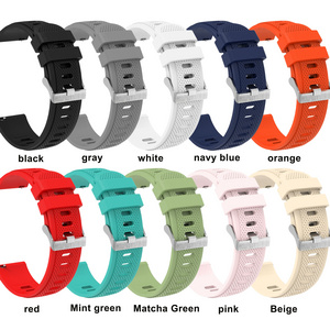 water proof silicone rubber sports Watch Band Strap 20mm 22mm crew cut For huawei Huawei Watch 3 Samsung  Galaxy Watch 5/4/3