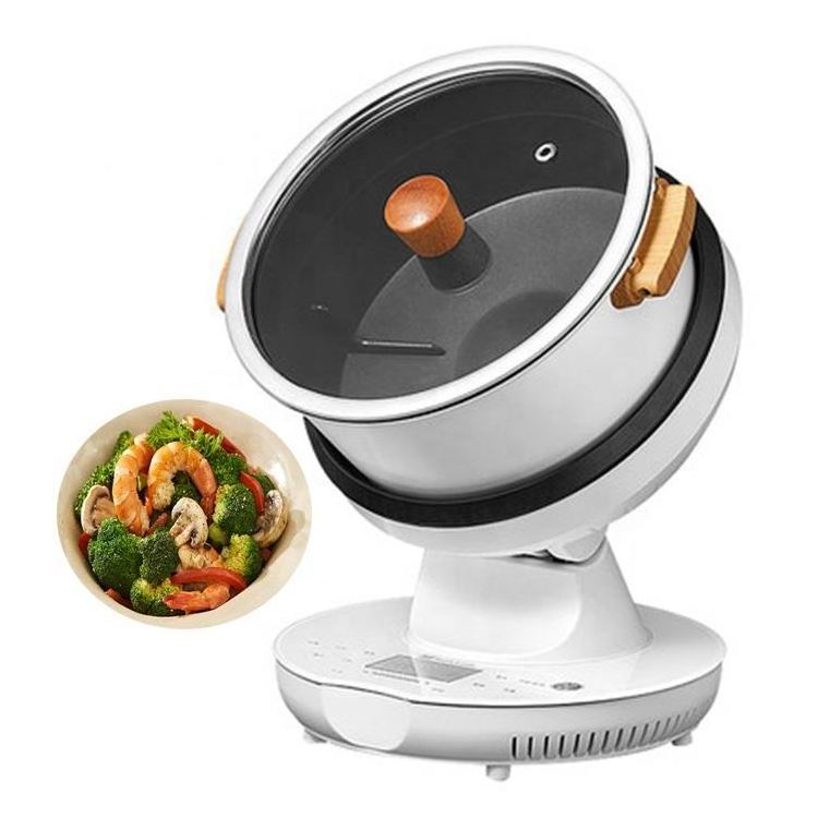 Multifunction Intelligent Electric Automatic Cooking Robot Stir Fry Machine Home Electrical Plugs Stir Fryer Robot Cooker