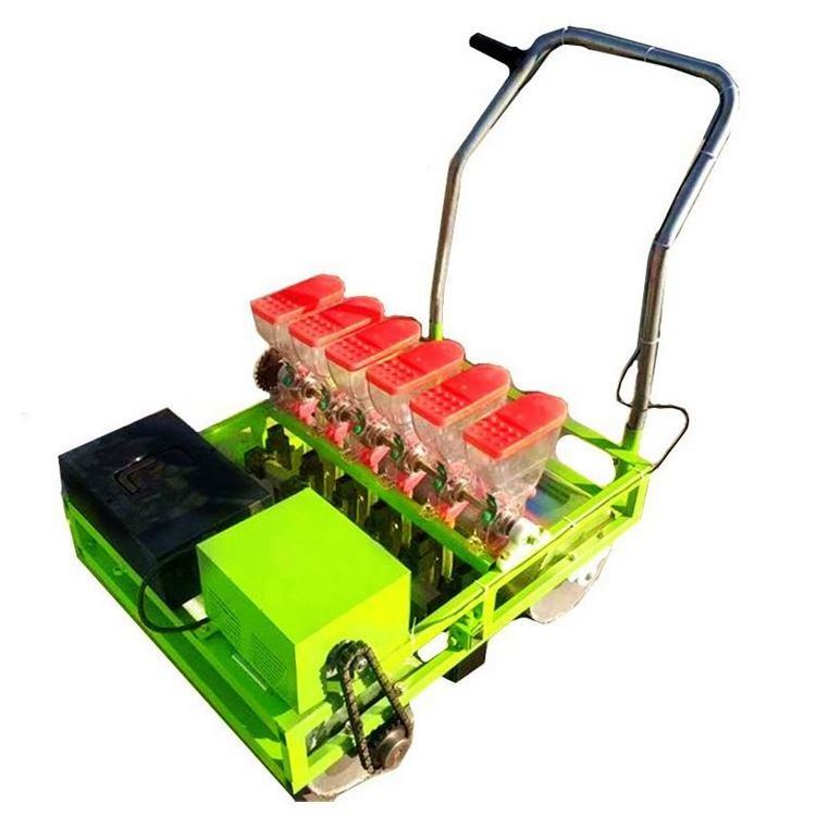 Hot Sale Four Wheel Tractor Vegetable Planter Price / Small Adjustable Grass Seeder Crops Onion Seed Planter