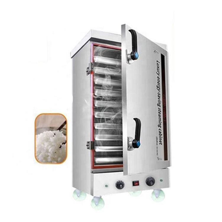 Seafood steamed bun rice steamer for industrial and commercial use