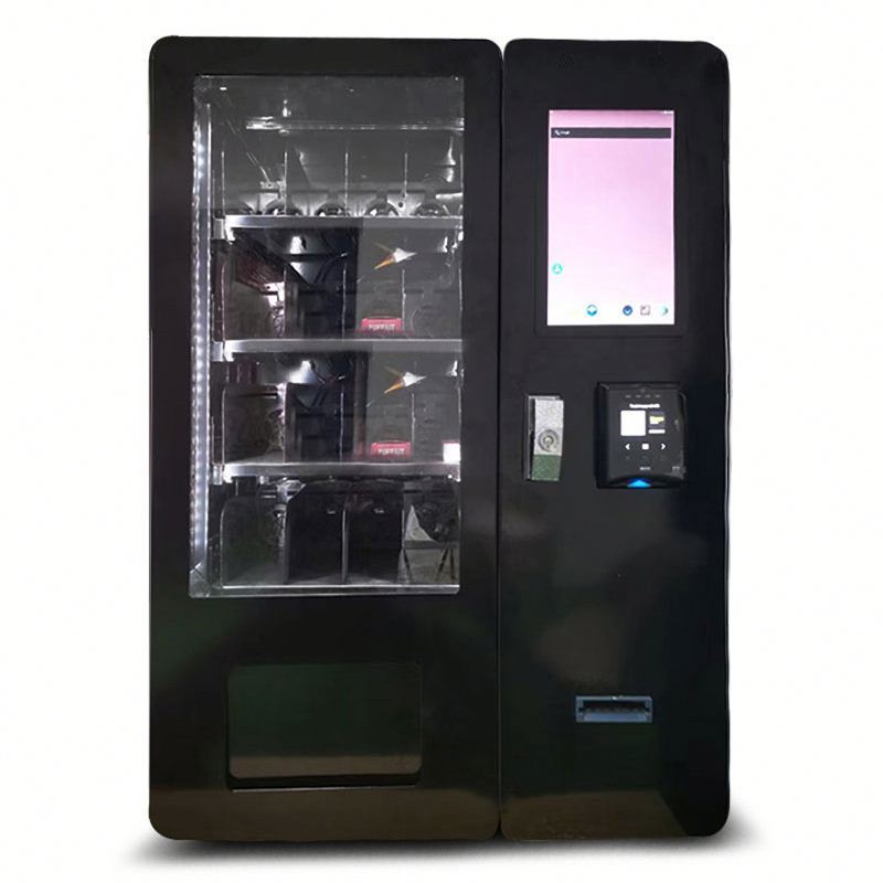 purely mechanical two slot one coins mini vending machine with condom pad tissue for public welfare project