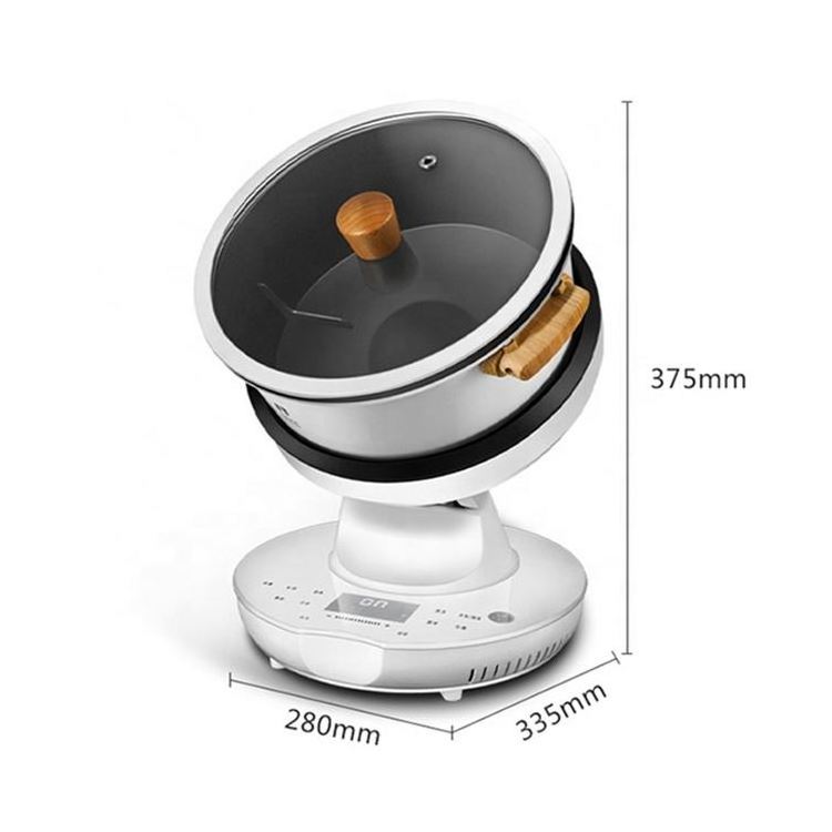 Multifunction Intelligent Electric Automatic Cooking Robot Stir Fry Machine Home Electrical Plugs Stir Fryer Robot Cooker