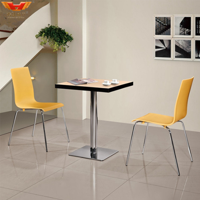 Restaurant furniture fastfood dining table and chair