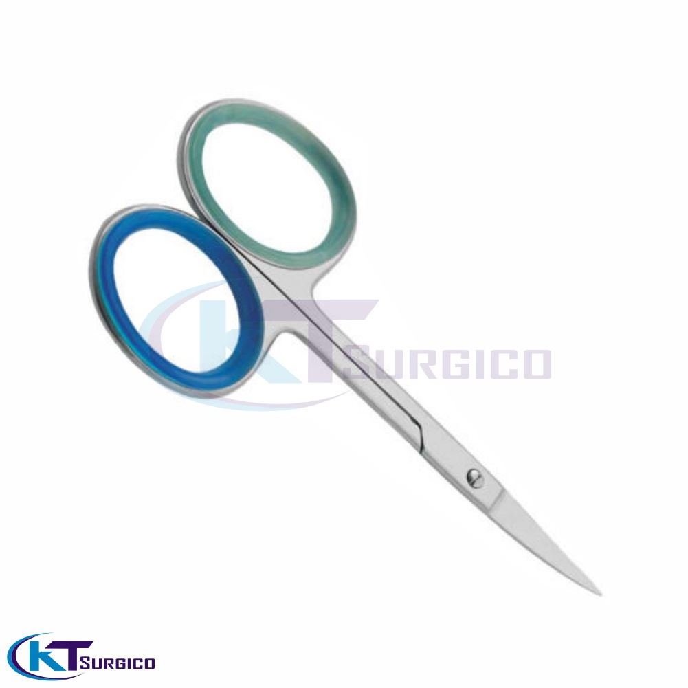 Cuticle Scissors Wholesale Price Customized Design Manicure/Pedicure Stainless Steel Curved Blades Manufacturing Beauty Tools