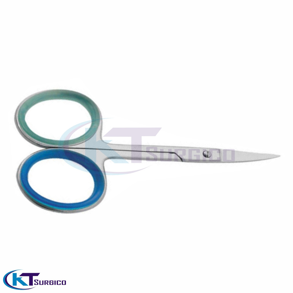 Cuticle Scissors Wholesale Price Customized Design Manicure/Pedicure Stainless Steel Curved Blades Manufacturing Beauty Tools