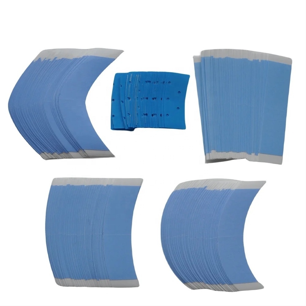 Extenda-Bond Air Flex Mini Straps Adhesive Strong Ultra Hold lace Waterproof Double Sided Blue Tape 36pcs For Men Toupee