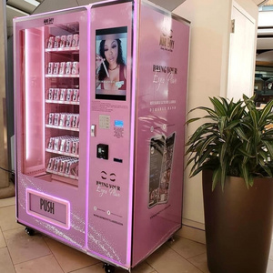 automatic coin operated digital cash smart custom lash hair vending machines