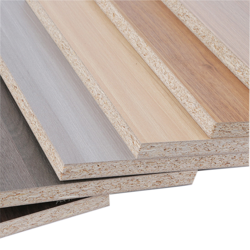 Melamine Faced Board From China Factory Moisture-Resistant Chipboard Veneered Wood Particleboard Table