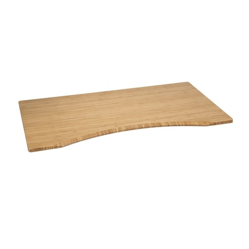 MDF wooden desk table tops in different pvc colors and sizes