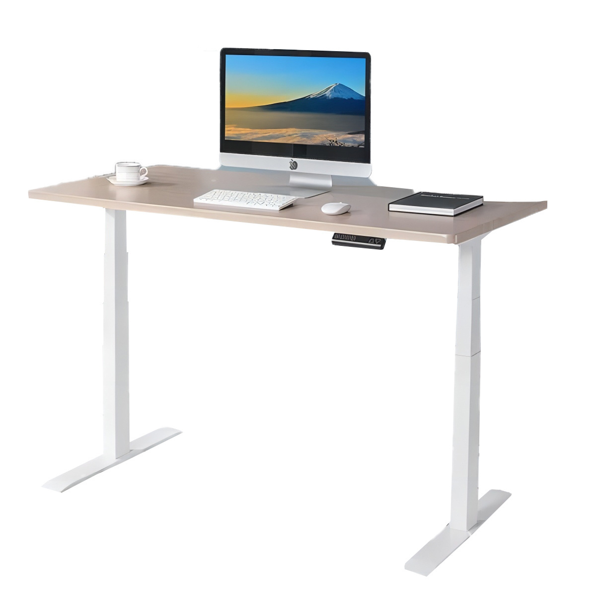 Height Dual Motor Sit Stand Up Lift Computer Desk Electric Height Adjustable Standing Desk