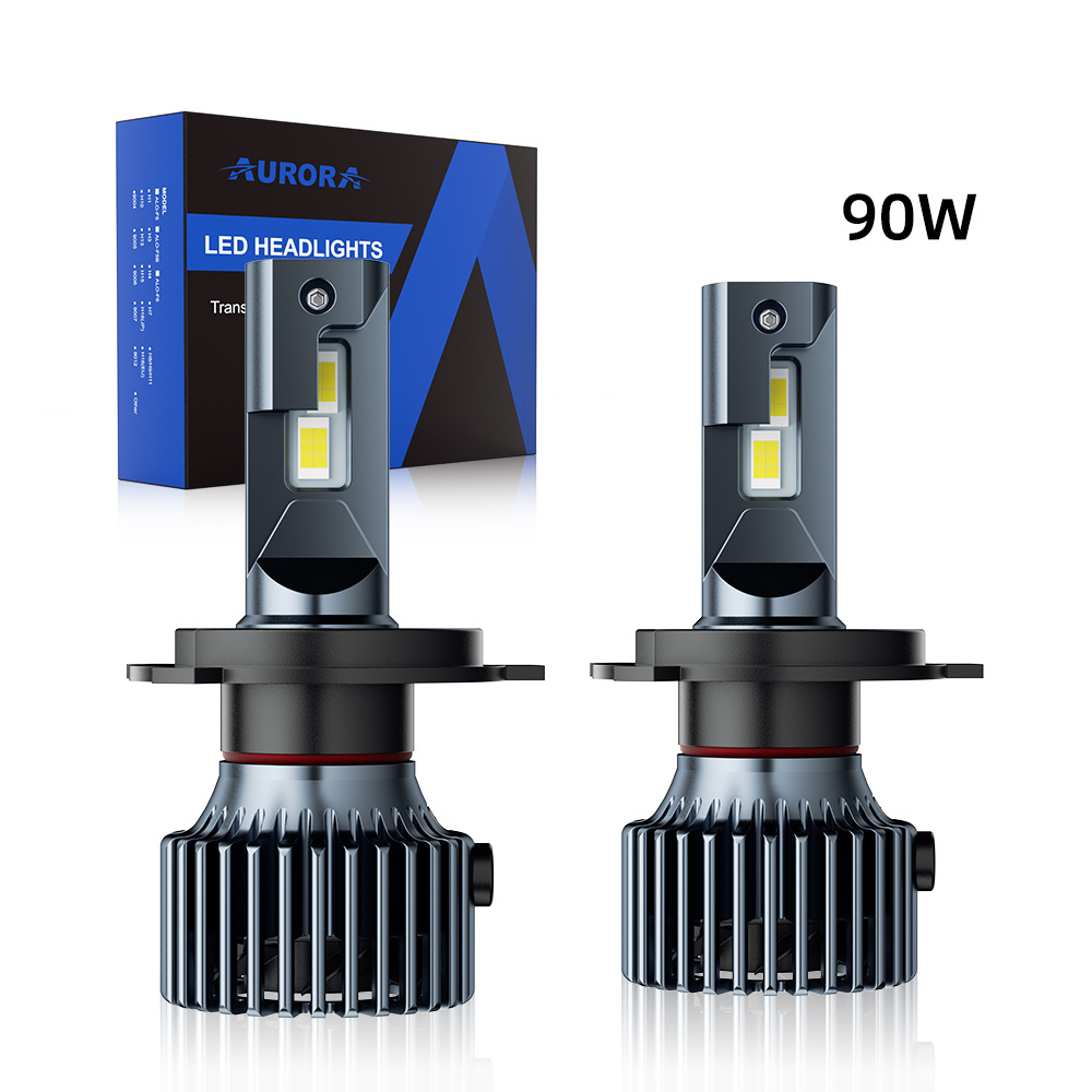 High Power Led Headlight Bulb 90W 9006 H4 9005 H7 6500K 12v 24V Universal Car Headlight Bulb