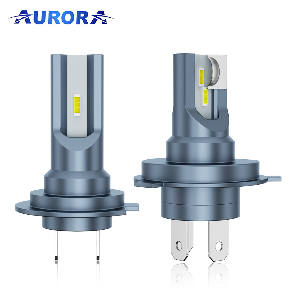 AURORA Patented 1+1 design H4 H7 H11 Car Led headlight bulb mini size 9005 9006 Led Headlight bulb