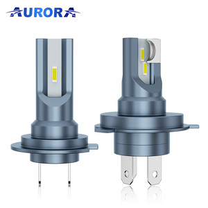 AURORA Patented 1+1 design H4 H7 H11 Car Led headlight bulb mini size 9005 9006 Led Headlight bulb