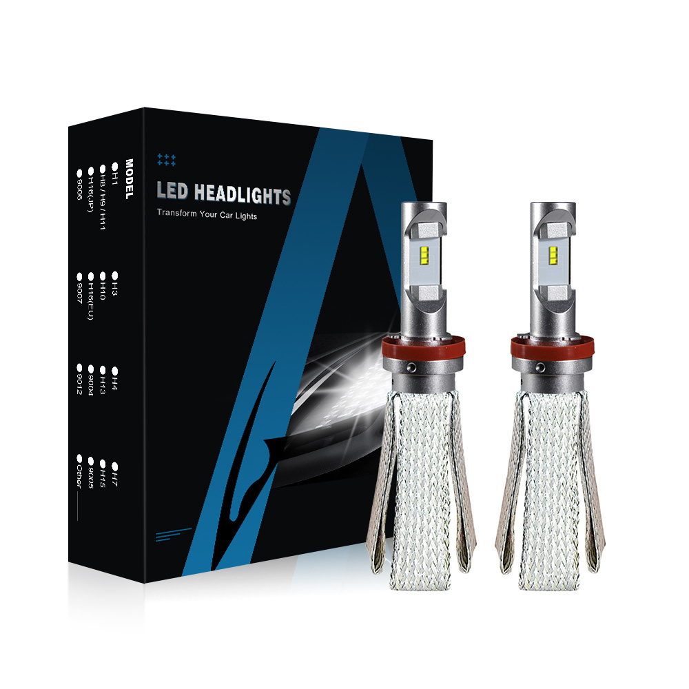 H7 H8 H9 H10 H11 H4 H13  Auto Led Headlight Aurora Replacement Brightest 9006 9004 9007 9005 Car led headlight bulb