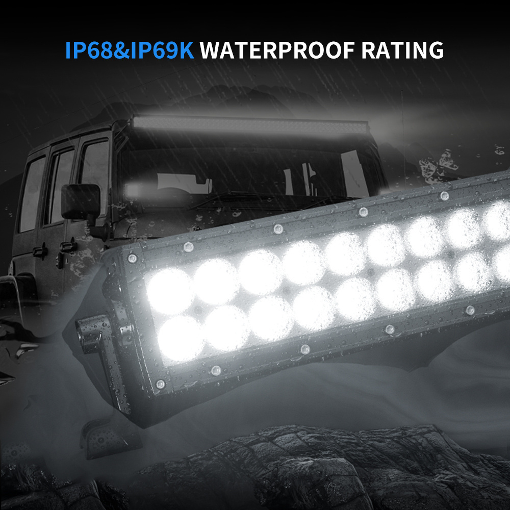 Aurora 10inch off road 4wd IP68 IP69K Waterproof Dual Row led Bar light