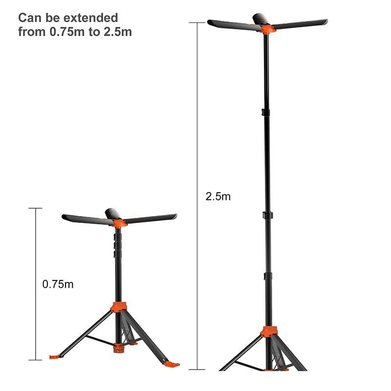 LED Camping Light 10000 Lumens Camp Light for Outdoor Tripod LED Work Light with Collapsible Stand