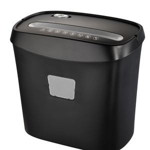 Paper Shredder 8-Sheet Cross-Cut Shredder With Us Patented Cutter Shreds Card/Staple/Clip Paper Shredder For Home