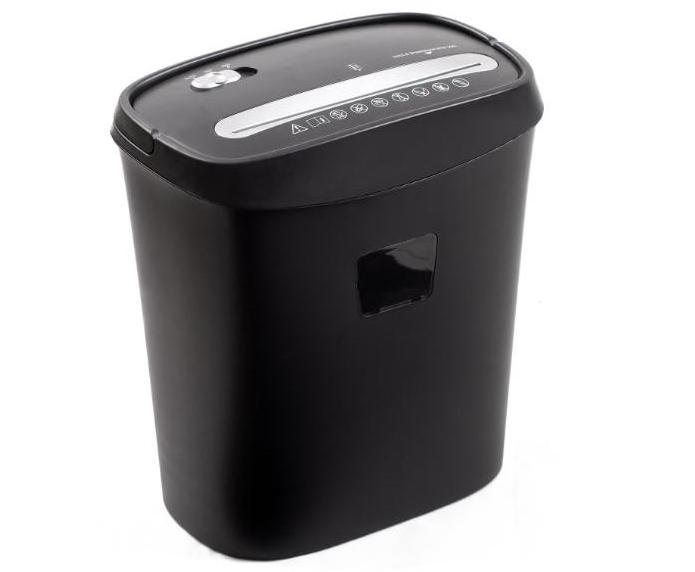 Paper Shredder 8-Sheet Cross-Cut Shredder With Us Patented Cutter Shreds Card/Staple/Clip Paper Shredder For Home