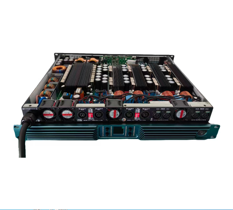 1 U  ClassD  power amplifier 8000 W customize OEM amplifier audio big power professional power amplifier for stage