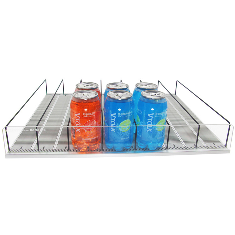 Factory Price Wholesale Abs Plastic Roller Shelf Soda Product Glide For Auto-Feed Shelving System