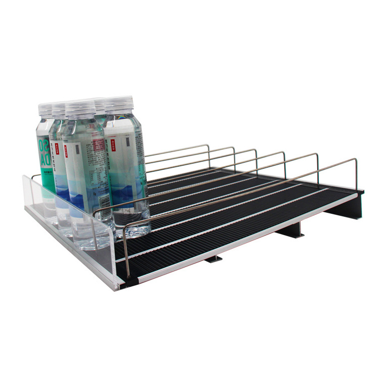 Wholesale Abs Supermarket Freezer Cooler Beverage Glides Gravity Feed Flex Roller Shelves