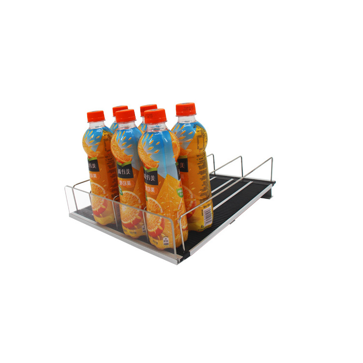 Custom Size Refrigerator Equipment Flex Roller Track Gravity Feed Roller Shelf System