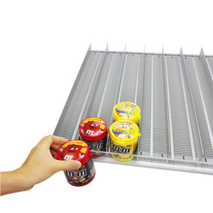 Plastic Smart Roller Shelf System Supermarket Roller Shelf