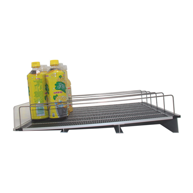 Personalized Bottle Display Smart Gravity Flex Roller Shelf For Grocery Shelves