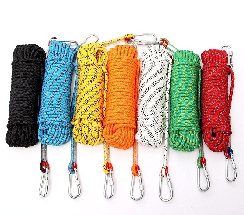 nylon hemp climbing rope for rescue wall static climbing rope