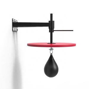 Gym & Home use fitness product hanging adjustable height boxing training ball dummy punch machine boxing bag