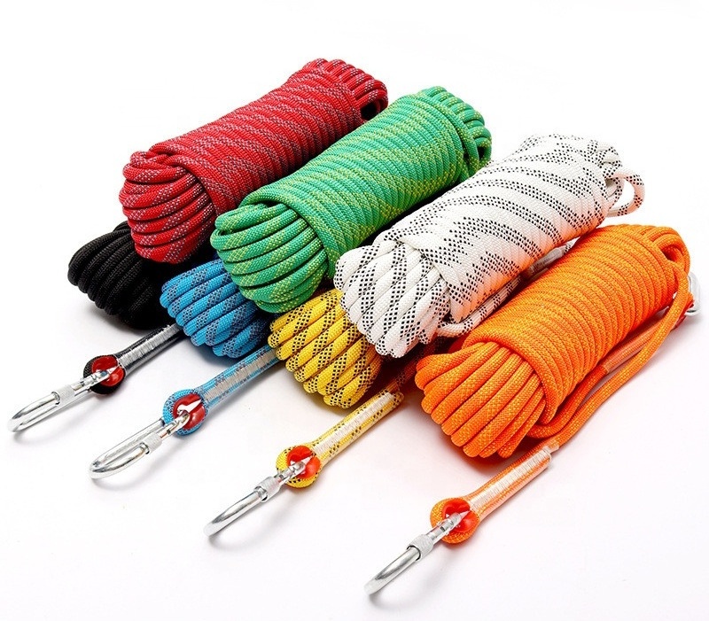 nylon hemp climbing rope for rescue wall static climbing rope