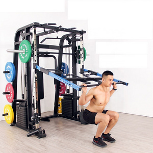 Commercial Home Gym Comprehensive training device Equipment Multi Functional Trainer Power safe Squat Rack Smith Machine