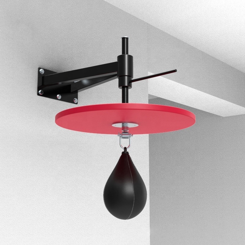 Gym & Home use fitness product hanging adjustable height boxing training ball dummy punch machine boxing bag