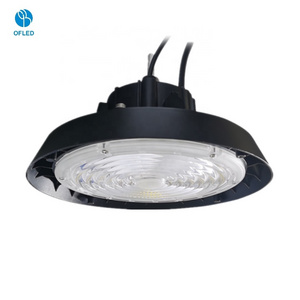 150W LED Garage Ceiling Light Black Die-casting Aluminum LED Light UFO High Bay Light