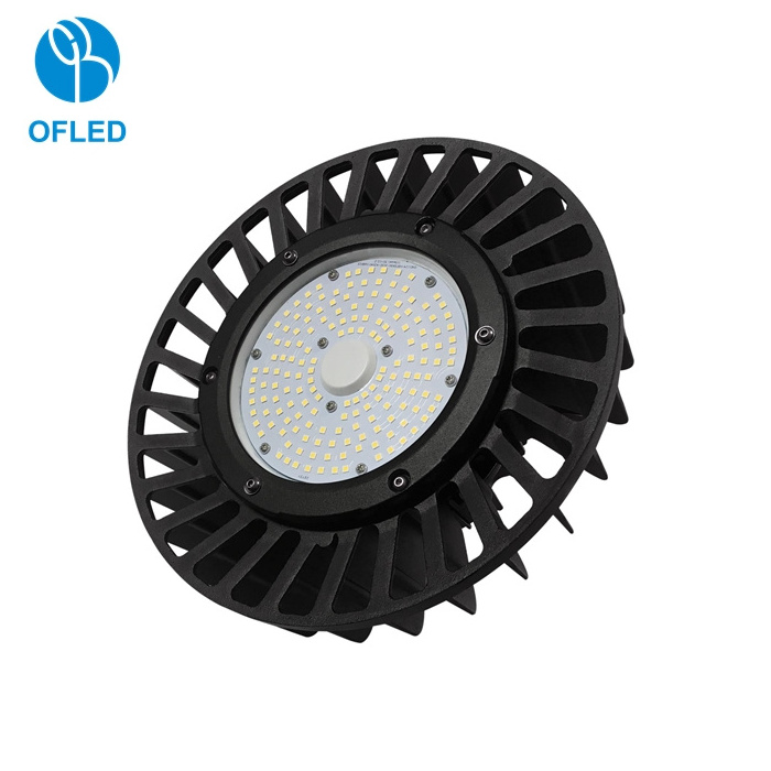 High Lumens 170lm/W UFO LED High Bay Light 100W 150W 200W Industrial Factory Warehouse Supermarket Highbay Lighting