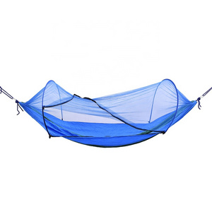 Fast Delivery Outdoor Hammock Custom Portable Hammock Travel Camping Hammock With Mosquito Net export from Bangladesh