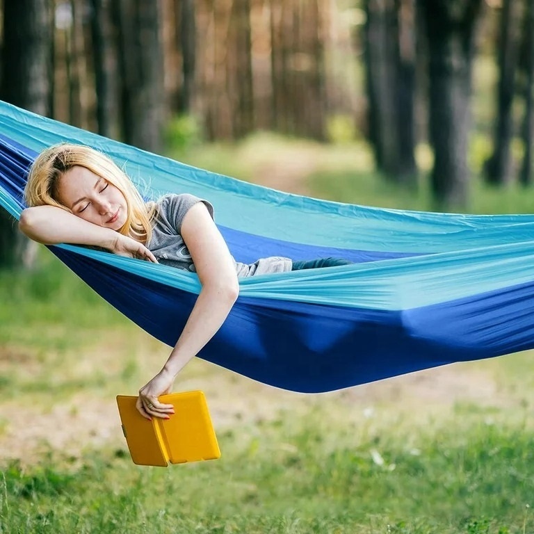 High Quality Modern Customized Portable Camping Hammock for Travelling Outdoor Wholesale Hammock Cheap Price From Bangladesh