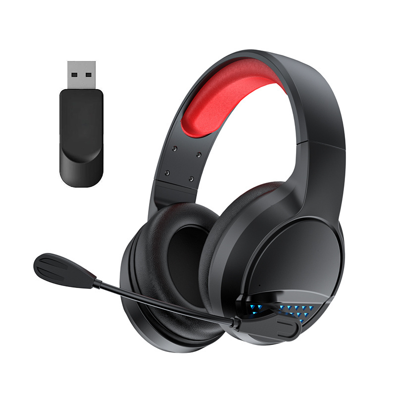 Comfortable Fit 50H Playtime Stereo Headphone Noise Cancelling Gamer Headset Led Gaming Headphone With Mic Colorful Rbg Light