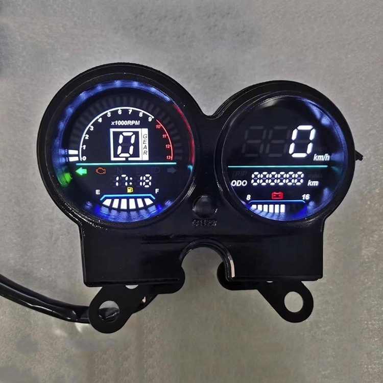 New Tachometer Motorcycle meter Akt Nkd 125 Lcd Led Display Tacometro Velocimetro Digital Original Dashboard