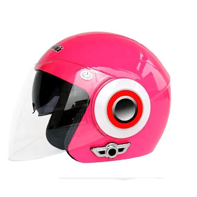 Dual-lens cheap motorcycle blue tooth headset helmet