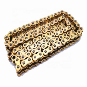 2.4MM thickness colour motorcycle chain and sprocket 520 o ring chain