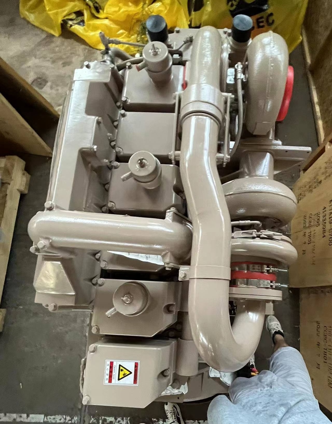 Original quality KTA19 KTTA19 KTTA19-C700 construction diesel engine for Cummins  Belaz 7555B 7555D