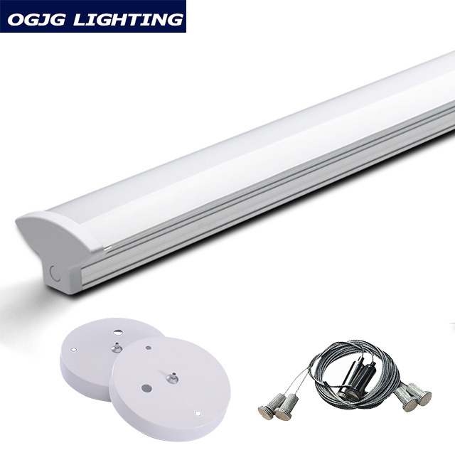 hospital emergency battery led batten lighting fixture 60cm 120cm sickroom pull chain switch triac dimming wall light