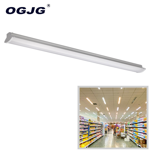 Hot sale office 100-277V suspended led batten fitting industrial dimmable ceiling tube lights