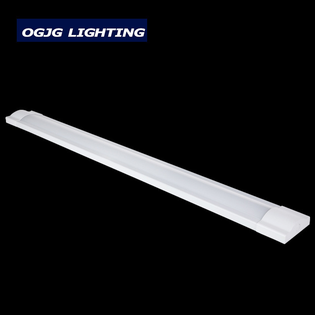 OGJG Indoor 2ft 4ft Low Profile Aluminum Linear Fixture Surface Mount Ceiling Dimmable Led Batten Lights